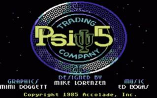 Psi-5 Trading Company - Commodore 64
