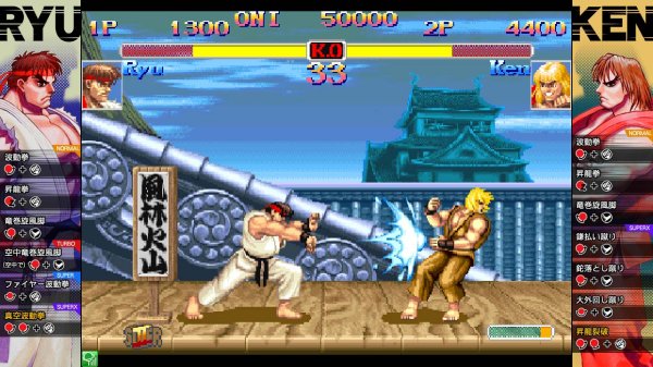 Capcom arcade classic VS beat'em up - Taito NESicaXLive